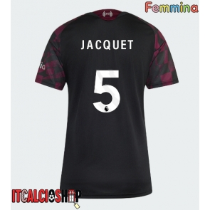 Liverpool Jeremy Jacquet #5 Terza Maglia Femmina 2026-27 Manica Corta
